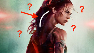 Nadie sabe por qué el cuello de Lara Croft en la nueva película de <i>Tomb Raider </i>es tan monstruosamente largo
